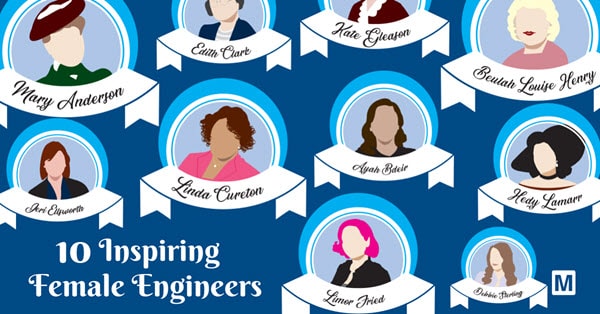 10 Inspirational Female Engineers Theme Image